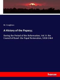 Produktbild: A History of the Papacy;