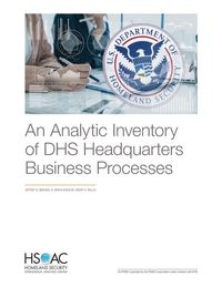 Produktbild: An Analytic Inventory of Dhs Headquarters Business Processes