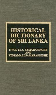 Produktbild: Historical Dict Of Sri Lanka