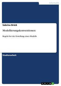 Produktbild: Modellierungskonventionen