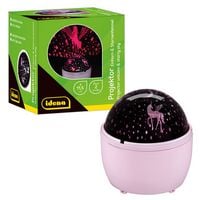Produktbild: Idena LED Projektor Einhorn Sternenhimmel 11,5x11,5x13cm