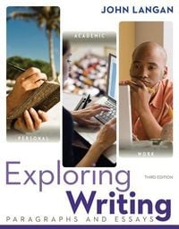 Produktbild: Langan, J: Exploring Writing: Paragraphs and Essays 3e with