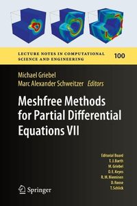 Produktbild: Meshfree Methods for Partial Differential Equations VII
