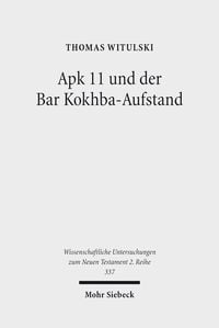 Produktbild: Apk 11 und der Bar Kokhba-Aufstand