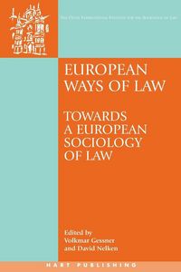 Produktbild: European Ways of Law