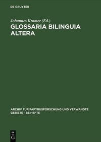 Produktbild: Glossaria bilinguia altera