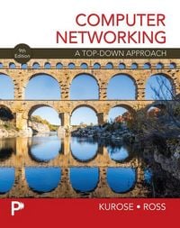 Produktbild: Kurose, J: Computer Networking a Top-Down Approach