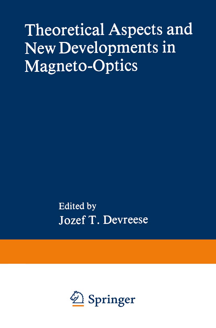 Produktbild: Theoretical Aspects and New Developments in Magneto-Optics