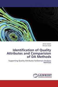 Produktbild: Jatain, A: Identification of Quality Attributes and Comparis
