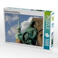 Produktbild: Bl&auml;serbrunnen und Reinoldikirche (Puzzle)