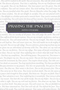 Produktbild: Praying the Psalter (With Others)