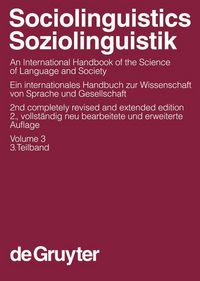 Produktbild: Sociolinguistics / Soziolinguistik. Volume 3