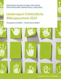 Produktbild: Länderreport Frühkindliche Bildungssysteme 2023