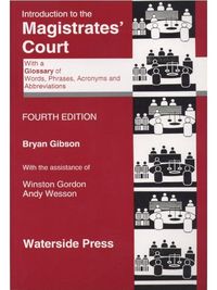 Produktbild: Introduction to the Magistrates Court