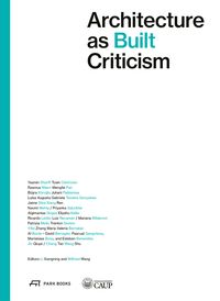 Produktbild: Architecture as Built Criticism