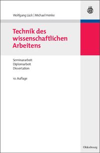 Produktbild: Technik des wissenschaftlichen Arbeitens
