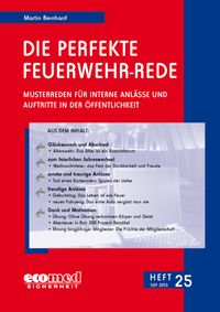 Produktbild: Die perfekte Feuerwehr-Rede Heft 25