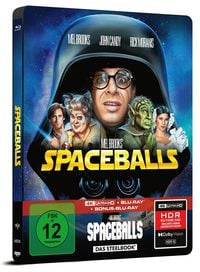 Produktbild: Spaceballs - Mel Brooks&rsquo; verr&uuml;ckte Raumfahrt - Limitiertes 3-Disc-SteelBook&reg; (4K Ultra HD + Blu-ray + Bonus-Blu-ray)