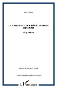 Produktbild: Naissance de l'hegelianisme francais 183