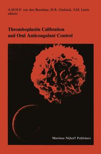 Produktbild: Thromboplastin Calibration and Oral Anticoagulant Control