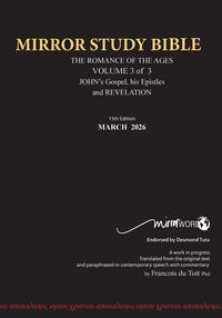 Produktbild: PAPERback 15th Edition MARCH 2026 MIRROR STUDY BIBLE 516p VOLUME 3 OF 3 John's Writings; Gospel; 1st Epistle & Apocalypse