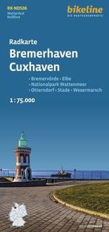 Produktbild: Radkarte Bremerhaven Cuxhaven (RK-NDS06)