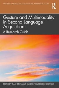 Produktbild: Gesture and Multimodality in Second Language Acquisition