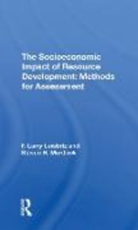 Produktbild: Leistritz, F: The Socioeconomic Impact Of Resource Developme