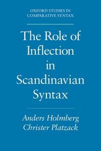 Produktbild: The Role of Inflection in Scandinavian Syntax