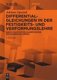 Produktbild: Differentialgleichungen in der Festigkeits- und Verformungslehre