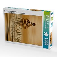 Produktbild: CALVENDO Puzzle Buddha und die Spiegelung | 1000 Teile Lege-Gr&ouml;&szlig;e 64x48cm Foto-Puzzle f&uuml;r gl&uuml;ckliche Stunden