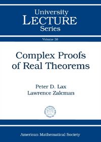 Produktbild: Lax, P: Complex Proofs of Real Theorems