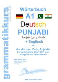 Produktbild: W&ouml;rterbuch Deutsch - Punjabi Panjabi - Englisch A1