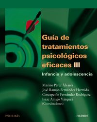 Produktbild: Gu&iacute;a de tratamientos psicol&oacute;gicos eficaces III