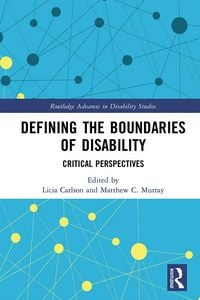 Produktbild: Defining the Boundaries of Disability