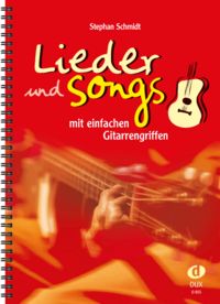 Produktbild: Lieder und Songs mit einfachen Gitarrengriffen