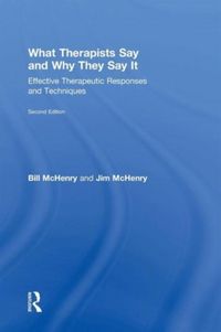 Produktbild: McHenry, B: What Therapists Say and Why They Say It