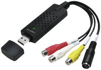Bild vom Artikel LogiLink USB / Cinch / S-Video AV Anschlusskabel [1x USB - 1x Cinch (Stereo), Cinch (Video), S-Video-Buchse] 10 cm Schwarz vom Autor 