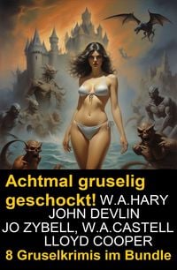 Produktbild: Achtmal gruselig geschockt! 8 Gruselkrimis im Bundle