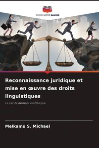 Produktbild: Reconnaissance juridique et mise en &iquest;uvre des droits linguistiques