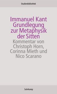 Produktbild: Grundlegung zur Metaphysik der Sitten
