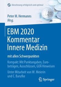 Produktbild: EBM 2020 Kommentar Innere Medizin mit allen Schwerpunkten