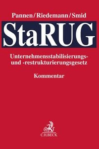 Produktbild: Unternehmensstabilisierungs- und -restrukturierungsgesetz (StaRUG)