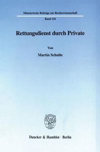 Produktbild: Rettungsdienst durch Private.