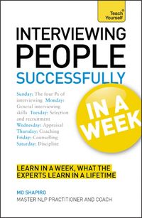 Produktbild: Shapiro, M: Interviewing People Successfully in a Week: Teac