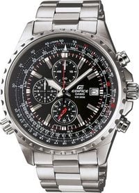 Produktbild: Casio Armbanduhr EF-527D-1AVEF (B x H) 45.50 mm x 51 mm Stahl Geh&auml;usematerial=Stahl Material (Armband)=Edelstahl