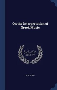 Produktbild: On the Interpretation of Greek Music
