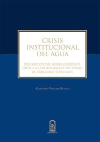 Produktbild: Crisis institucional del agua