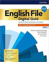 Produktbild: Eng File 4e Dig Gold A2 B1 Students Bk Workbk W/out Key+ebk+echecker Pack(it/ch)