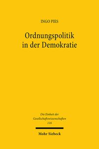 Produktbild: Ordnungspolitik in der Demokratie